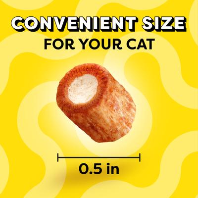 Show full view: Temptations Tender Fills Grilled Salmon Flavor Soft & Crunchy Cat Treats, 2.1-oz pouch slide 4 of 11