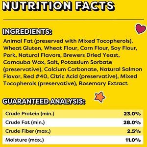 Temptations Tender Fills Grilled Salmon Flavor Soft & Crunchy Cat Treats, 4.6-oz pouch