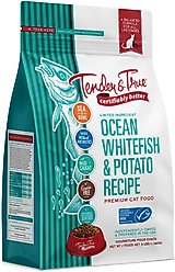Tender & True Limited Ingredient Ocean Whitefish & Potato Recipe Grain-Free Dry Cat Food, 3-lb bag