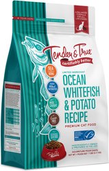 Tender & True Limited Ingredient Ocean Whitefish & Potato Recipe Grain-Free Dry Cat Food, 7-lb bag