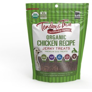 MeatMe Organic Tibbles Turkey Jerky Dog Treats, 4-oz bag