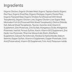 Tender & True Organic Chicken & Liver Recipe Grain-Free Dry Cat Food, 3-lb bag slide 2 of 4