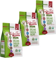 Tender & True Organic Chicken Recipe Small Breed Grain-Free Dry Dog Food, 12-lb bundle
