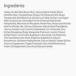 Tender & True Turkey & Brown Rice Recipe Dry Dog Food, 23-lb bag slide 2 of 3