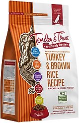 Tender & True Turkey & Brown Rice Recipe Dry Dog Food, 4-lb bag
