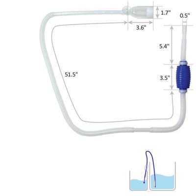 Show full view: TeraPump Aquarium Water-Transferring Siphon Pump with Flow Control slide 2 of 7