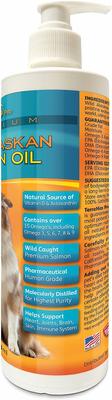 Show full view: TerraMax Pro Premium Wild Alaskan Salmon Oil Skin & Coat Dog & Cat Liquid Supplement, 32-fl oz bottle slide 3 of 7