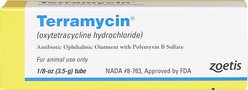 Terramycin Ophthalmic Ointment for Dogs, Cats & Horses 3.5-g slide 2 of 5