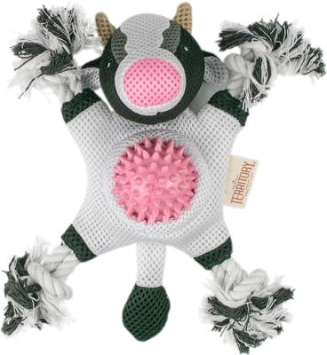 Show full view: Territory 2-in-1 Farm Friends Fetch Ball & Rope Tug Dog Toys, 3 count slide 3 of 10