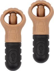 Territory Floating Treat Lock Variety Pack Plush Dog Toy, Black, 2 count