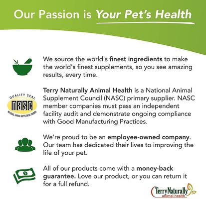 Show full view: Terry Naturally Animal Health Bladder Control Dog Supplement, 30 count slide 9 of 11