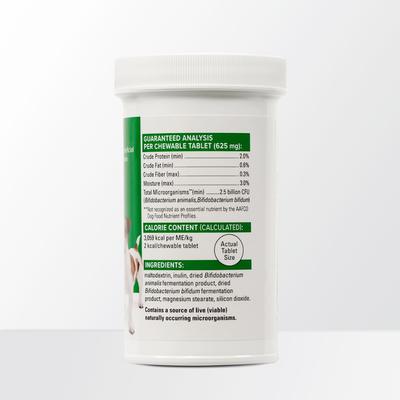 Show full view: Terry Naturally Animal Health Probiotic Daily Dog Supplement, 60 count slide 4 of 6