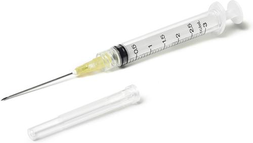 Show full view: Terumo Luerlock Syringes 20G, 1.5-inch, 3-cc, 100 syringes slide 4 of 7