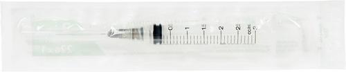 Show full view: Terumo Luerlock Syringes 20G, 1-inch, 3-cc, 100 syringes slide 6 of 6