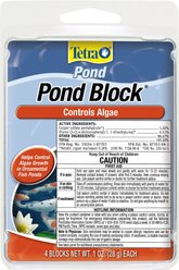 Tetra Algae Control Pond Block Water Treatment, 4 count