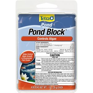 Tetra Algae Control Pond Block Water Treatment, 4 count