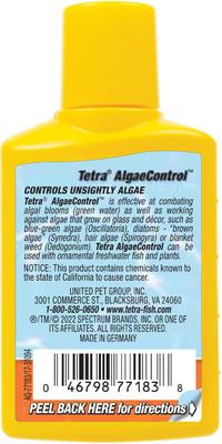 Show full view: Tetra AlgaeControl Broad Spectrum Algae Control Water Treatment, 1.69-fl oz bottle slide 2 of 10
