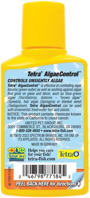 Show full view: Tetra AlgaeControl Freshwater Aquarium Algaecide, 3.38-fl oz bottle slide 2 of 10