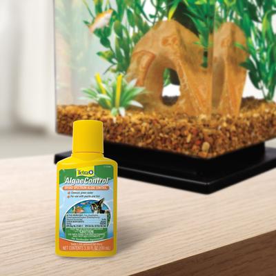 Show full view: Tetra AlgaeControl Freshwater Aquarium Algaecide, 3.38-fl oz bottle slide 7 of 10
