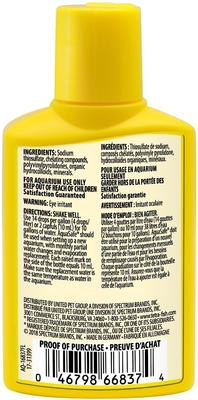 Show full view: Tetra AquaSafe Aquarium Water Conditioner, 1.69-fl oz bottle slide 2 of 7