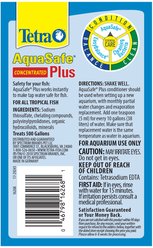 Tetra AquaSafe Plus Freshwater & Marine Aquarium Water Conditioner, 8.45-fl oz bottle slide 2 of 6