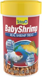 Tetra BabyShrimp Sun Dried Gammarus Freshwater & Saltwater Fish Food, .35-oz jar