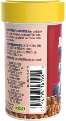 Show full view: Tetra BabyShrimp Sun Dried Gammarus Freshwater & Saltwater Fish Food, .35-oz jar slide 4 of 7