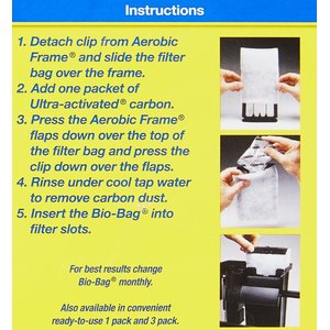 Tetra Bio-Bag Large Disposable Filter Cartridges, 12 count