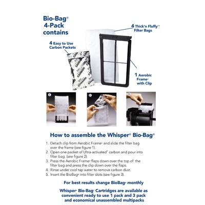 Show full view: Tetra Bio-Bag Large Disposable Filter Cartridges, 24 count slide 7 of 10