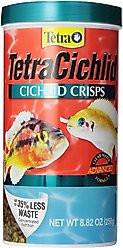Tetra Cichlid Crisps Fish Food, 8.82-oz jar