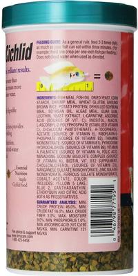 Show full view: Tetra Cichlid Crisps Fish Food, 8.82-oz jar slide 2 of 8