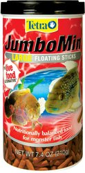 Tetra Cichlid Jumbo Sticks Fish Food, 7.40-oz jar