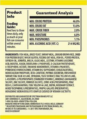 Show full view: Tetra Color Tropical Flakes Fish Food, 7.06-oz jar, bundle of 2 slide 4 of 8