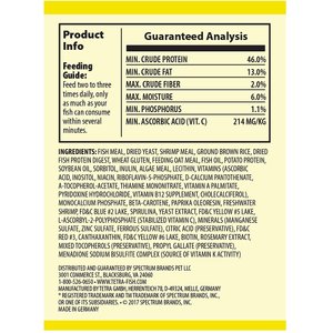 Tetra Color Tropical Flakes Fish Food, 7.06-oz jar