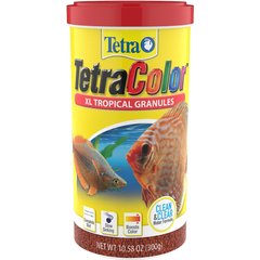 Tetra Color Tropical Granules Fish Food, 10.58-oz jar