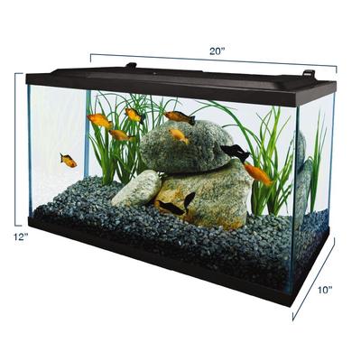 Show full view: Tetra Complete Tropical Fish Aquarium Kit with LED Lighting, 10-gal slide 5 of 9
