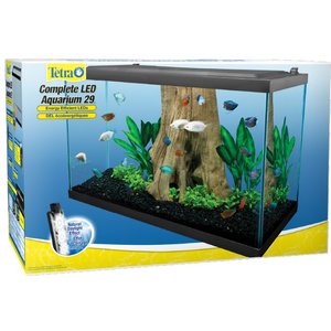 Tetra Complete Tropical Fish Aquarium Kit with LED Lighting, 29-gal