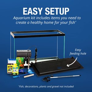 Tetra Complete Tropical Fish Aquarium Kit with LED Lighting, 29-gal