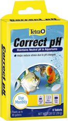 Tetra Correct pH 7.0 Freshwater Conditioner, 8 count