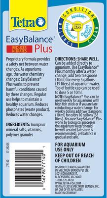 Show full view: Tetra EasyBalance Plus Freshwater Aquarium Water Conditioner, 8.45-fl oz bottle slide 3 of 8