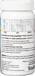 Tetra EasyStrips 6-in-1 Freshwater & Saltwater Aquarium Test Strips, 100 count slide 2 of 5