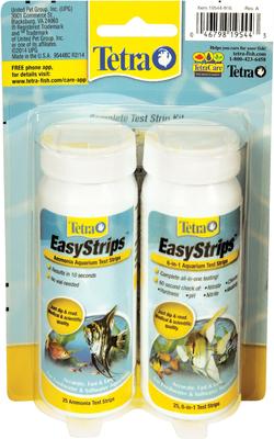 Show full view: Tetra EasyStrips Complete Freshwater & Saltwater Aquarium Test Strips, 25 count slide 2 of 10