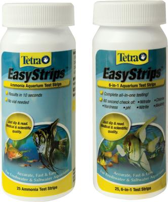 Show full view: Tetra EasyStrips Complete Freshwater & Saltwater Aquarium Test Strips, 25 count slide 3 of 10