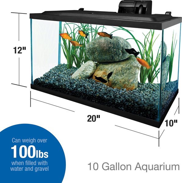 Show full view: Tetra Glass Aquarium, 10-gal slide 2 of 6