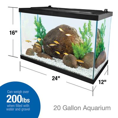Show full view: Tetra Glass Aquarium, 20-gal slide 2 of 6