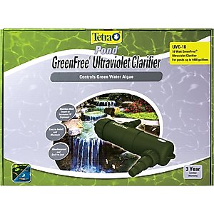 Tetra GreenFree Ultraviolet Pond Clarifier, 18-watt