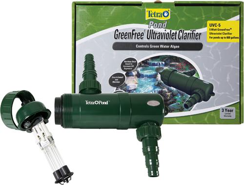 Show full view: Tetra GreenFree Ultraviolet Pond Clarifier, 5-watt slide 4 of 8