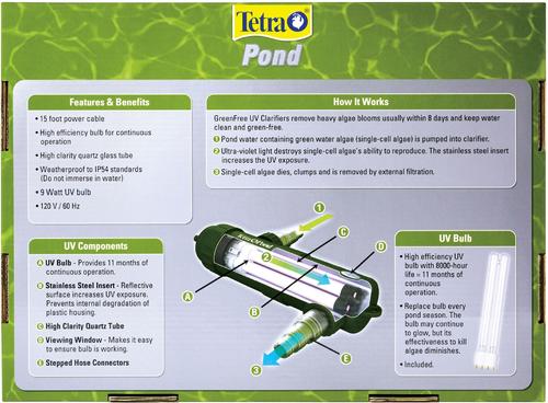 Show full view: Tetra GreenFree Ultraviolet Pond Clarifier, 9-watt slide 2 of 7