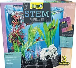 Tetra Half-Moon STEM Aquarium Kit, 3-gal