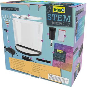 Tetra Half-Moon STEM Aquarium Kit, 3-gal